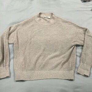 BUCK MASON cotton sweater medium
